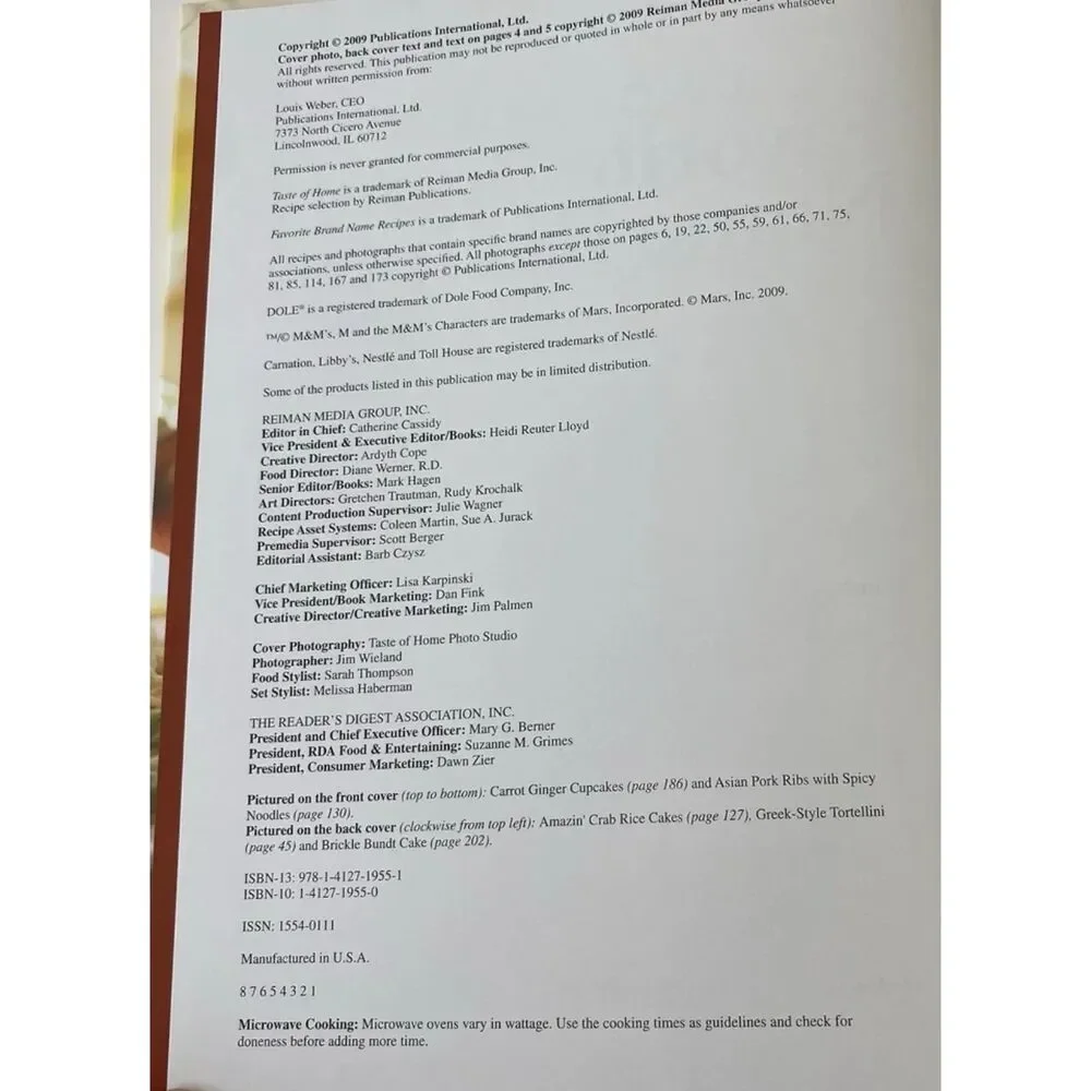 Taste of Home Favorite Brand Name Recipes 2009
